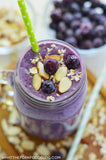 Oatmeal Blueberry Smoothie